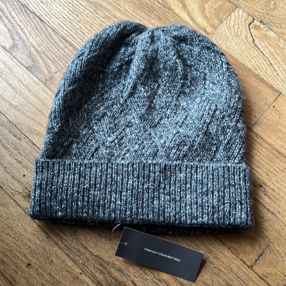 French Connection knit beanie